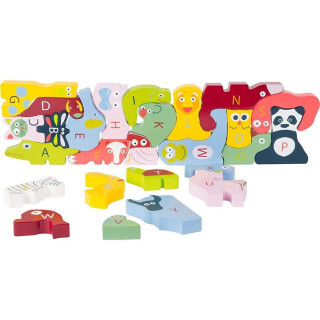 Small Foot ABC-Puzzle Holz aus Tiermotiven
