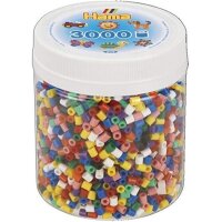 HAMA 3000 Midi Bügelperlen Dose 5mm Perlen Set