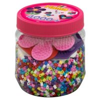 Hama 4000 Midi Bügelperlen Dose inkl 3 Stiftplatten...
