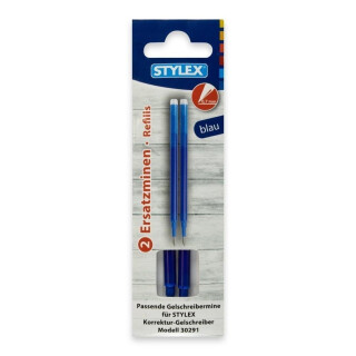 2x 2 Ersatzminen blauschreibend für...