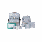 School-mood 7-tlg.Schulranzen-Set Timeless - Aqua (Nordic...