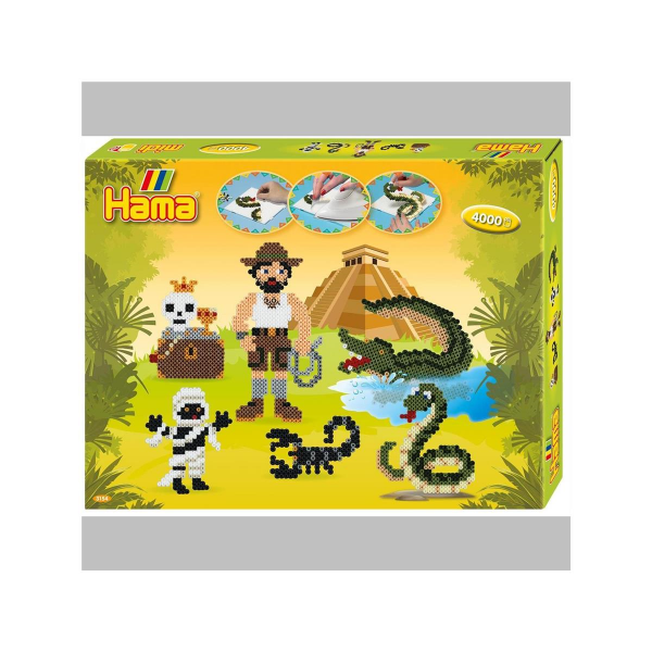 Hama Midi Bügelperlen Geschenkbox / Abenteuer