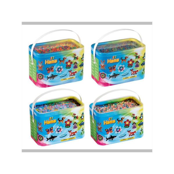 Hama 10000 Midi Bügelperlen Box - Auswahl