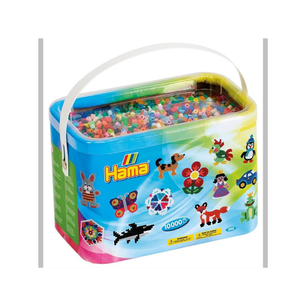 Hama 10000 Midi Bügelperlen Box - Mix 51 Farben