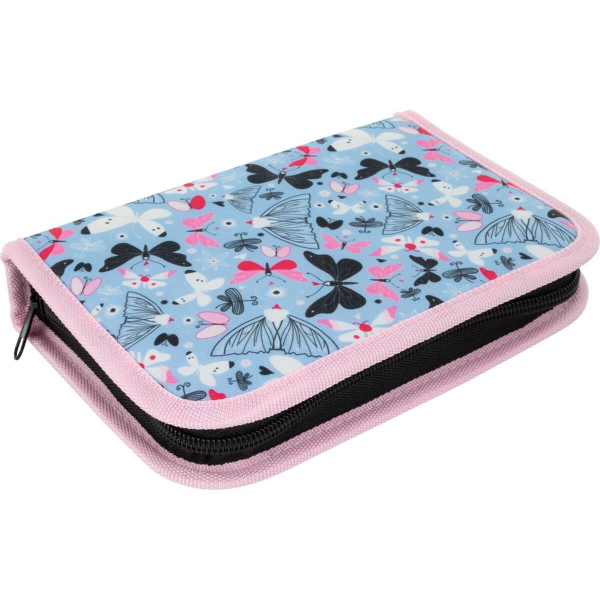 Stylex Schüleretui 50-teilig gefüllt  Schmetterling