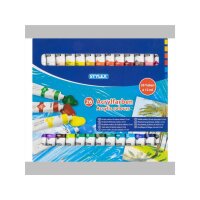Stylex Acrylfarben 26 Tuben a 12ml