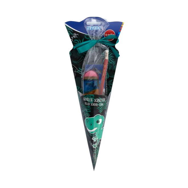Stylex Schultüte 35cm gefüllt - Grün/Hase