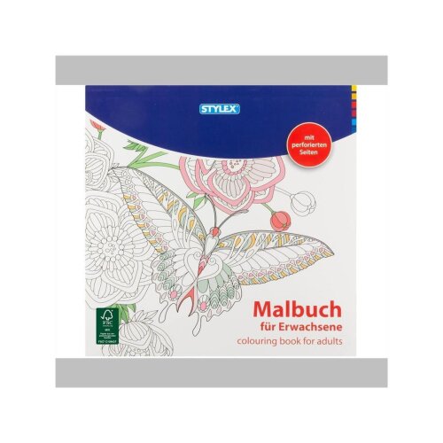 Malbuch für Erwachsene, 24 Seiten