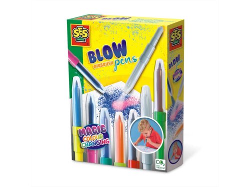 SES Blow Airbrush Pens Magic - mit Farbwechsel