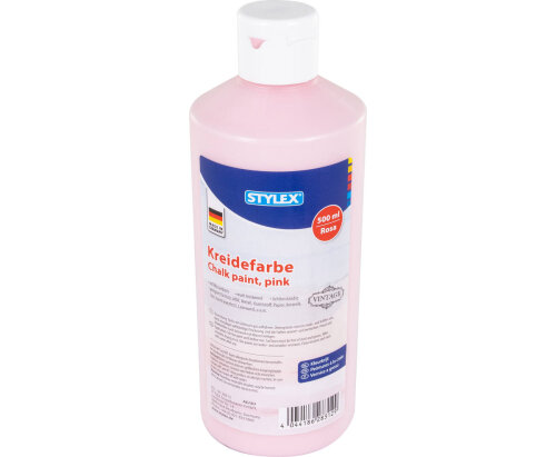 Stylex Kreidefarbe 500ml - rosa