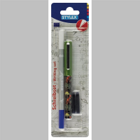 Stylex Tintenroller mit Tintelöscher - Grün/Dino