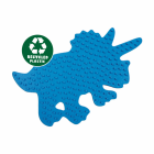 SES Green - Bügelperlen Stiftplatte - Dino Triceratops