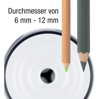 JOLLY Allround Elektrospitzer -Herbert-Großer elektrischer Spitzer für alle Stifte