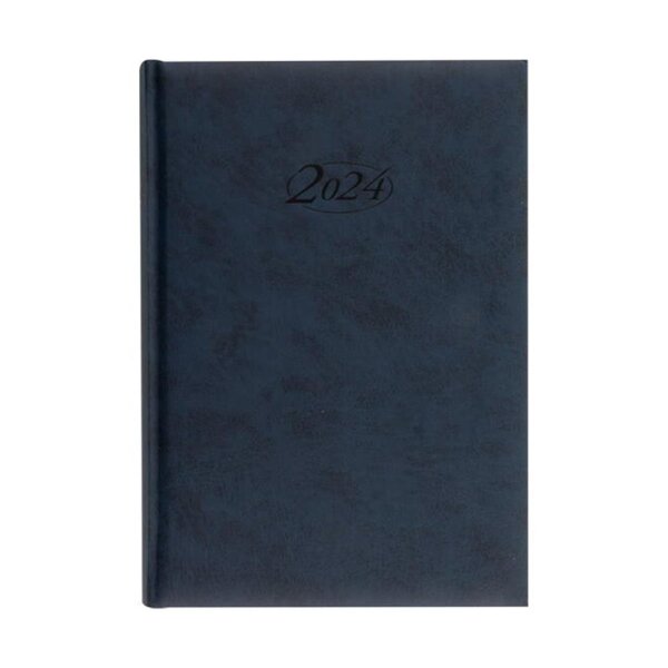 Stylex Buchkalender 2025 blau A5