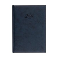 Stylex Buchkalender 2025 blau A5